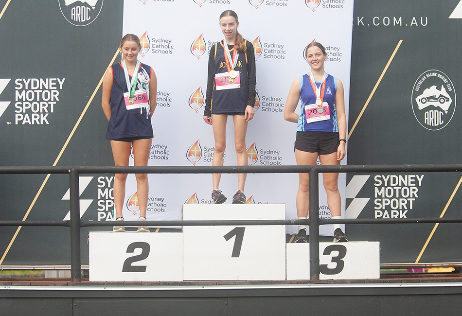 Secondary Cross Country Championships 2022 Podium finishers