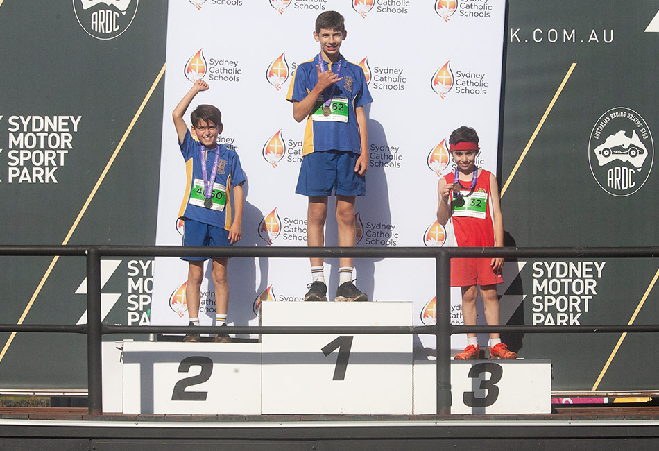 Primary Cross Country Championships 2022 Podium