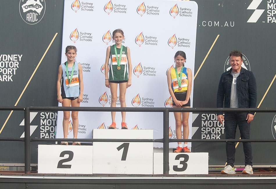 Primary Cross Country Championships 2022 Podium